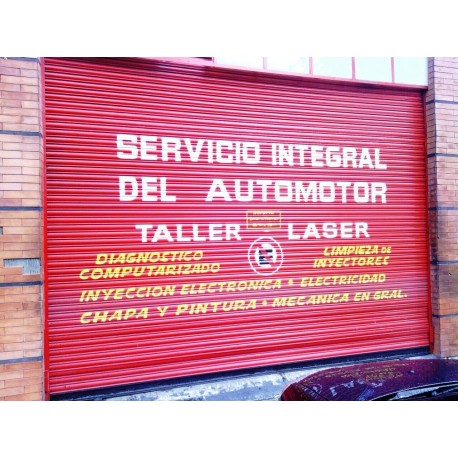 Taller Laser. Servicio del automotor.